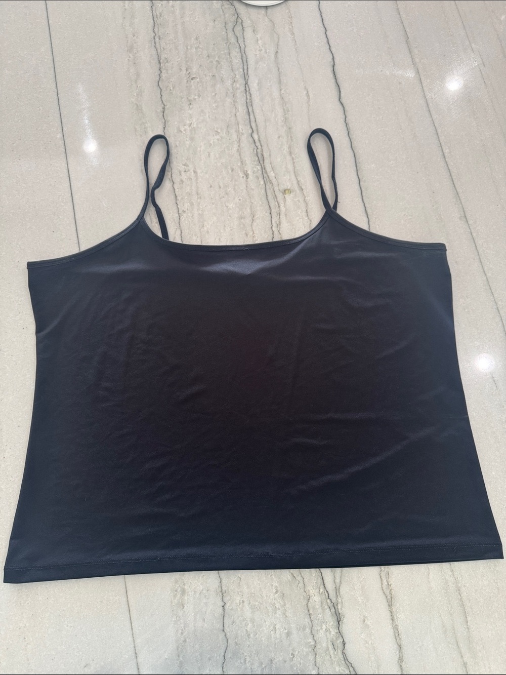 new directions Black Spaghetti Strap Cami
